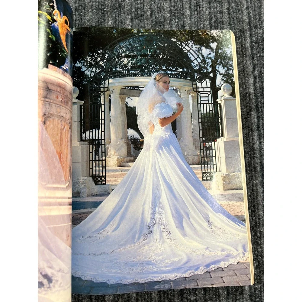 Vintage 90s MODERN BRIDE Magazine February March 1994 Retro Wedding Fashion Idea